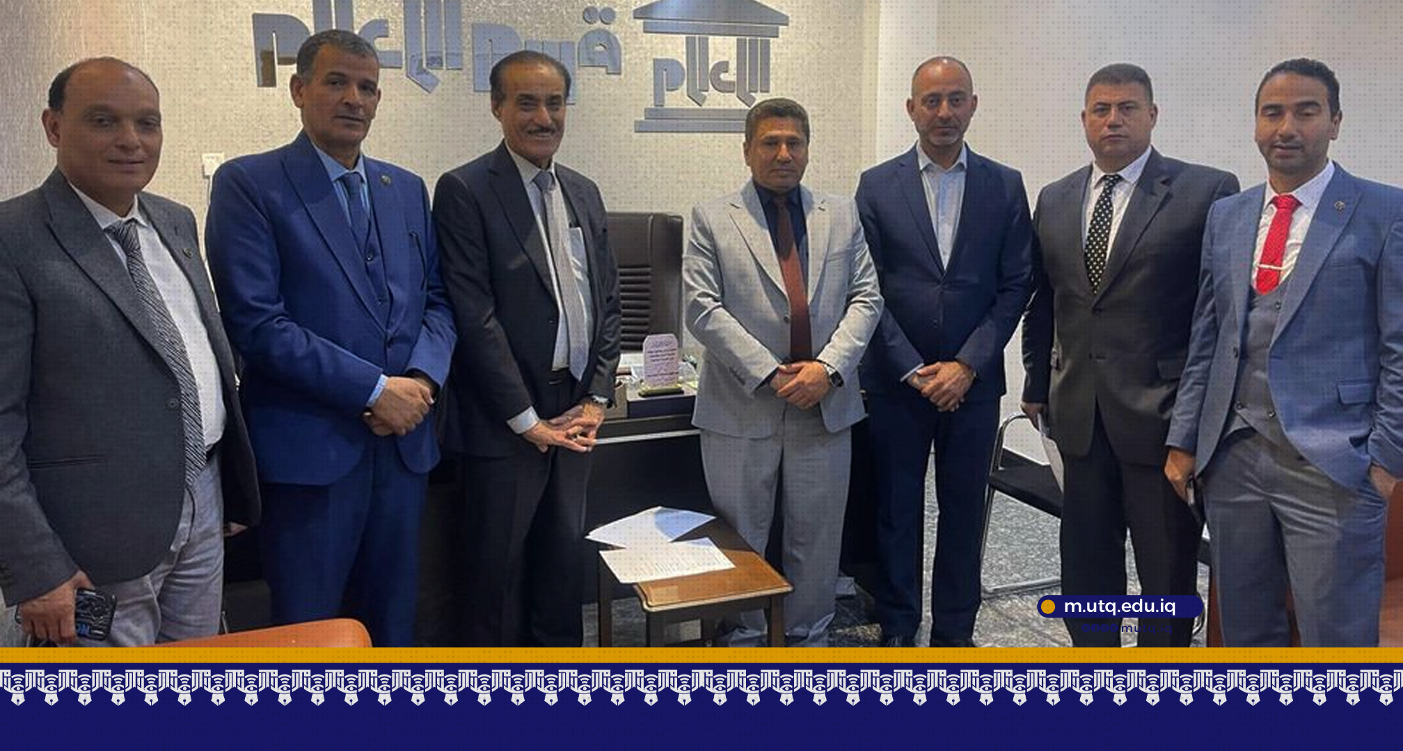 كلية الإعلام توقع اتفاقية توأمة وتعاون مع جامعة المعقل الاهلية / كلية الآداب .