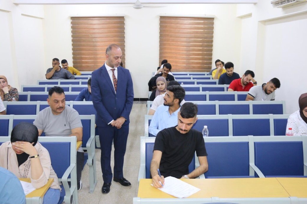 كلية الإعلام تشرف على الامتحانات التقويمية المشتركة في جامعة المعقل الأهلية وكلية المنصور الأهلية