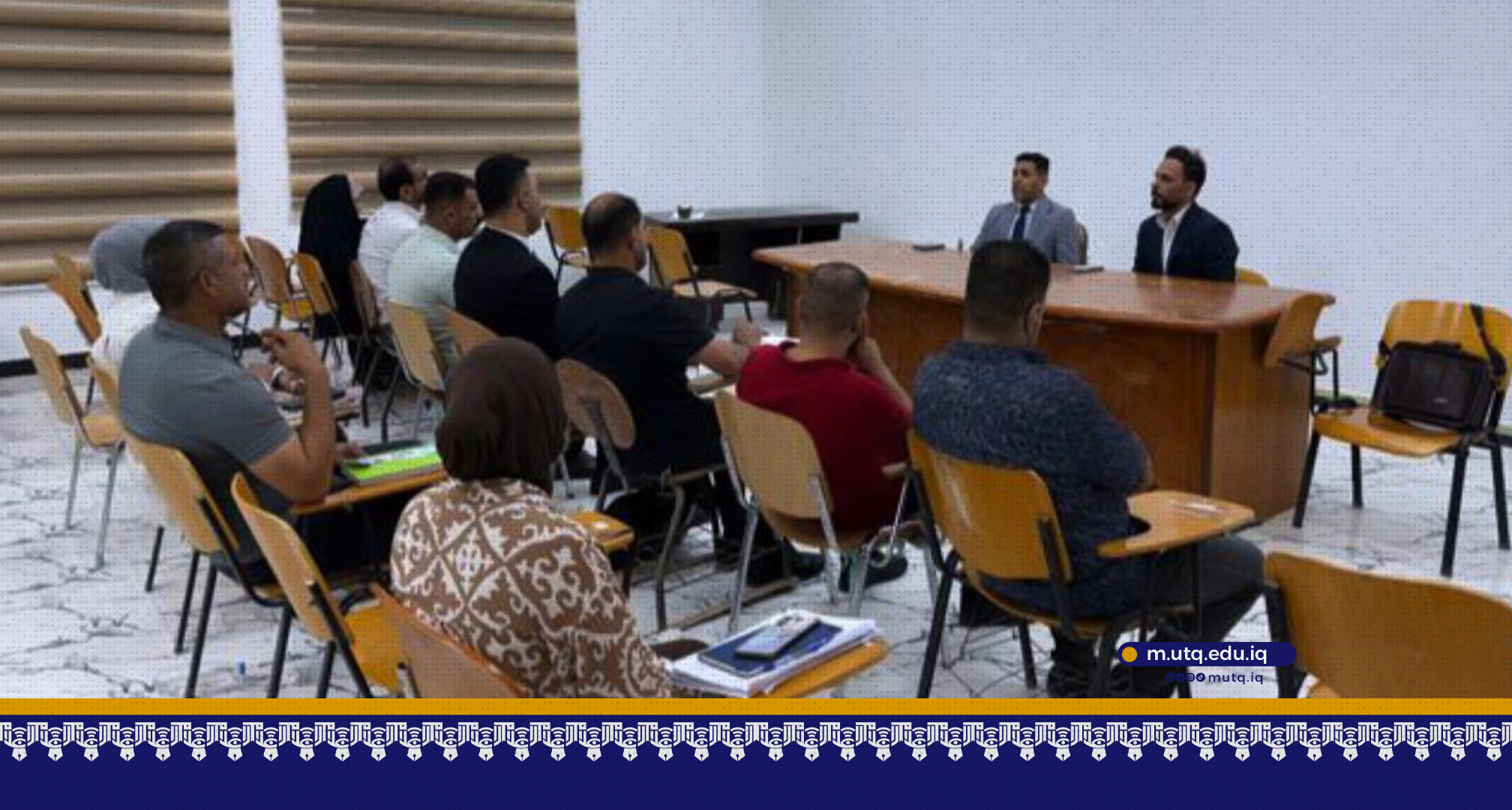 قسم الإذاعة والتلفزيون يقيم ندوة علمية حول تقنيات الهاتف المحمول في صناعة التقرير التلفزيوني